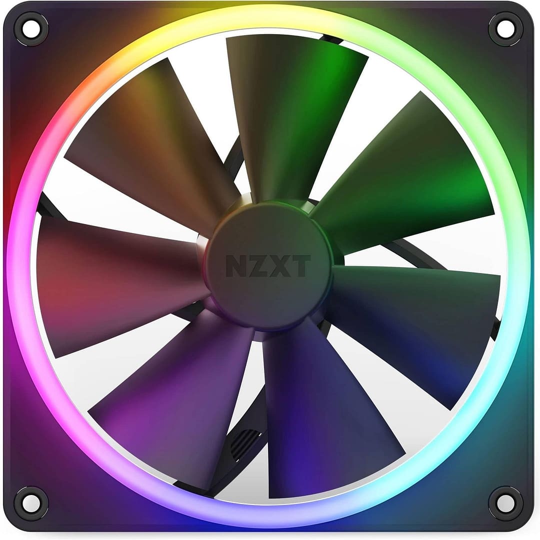 Buy Nzxt F140 Rgb 140mm Pwm Black Rgb Pc Fan Rf-r14sf-b1 – Vortec